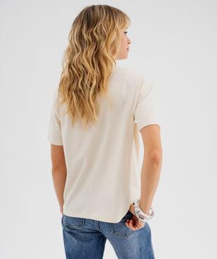 Tee-shirt manches courtes imprimé femme - Pink Floyd vue2 - PINK FLOYD - GEMO