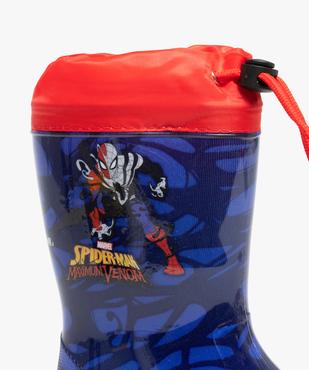 Bottes de pluie garçon à col ajustable - Spiderman vue6 - SPIDERMAN - GEMO