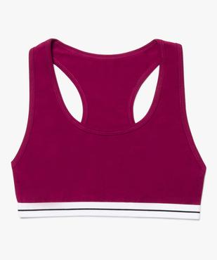 Brassière avec dos nageur fille vue1 - GEMO 4G FILLE - GEMO