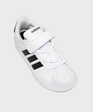 Baskets Streettalk EL C fermeture scratch enfant - Adidas vue5 - ADIDAS - GEMO