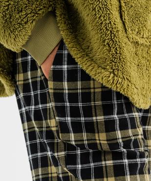 Bas de pyjama à carreaux femme vue3 - GEMO(HOMWR FEM) - GEMO