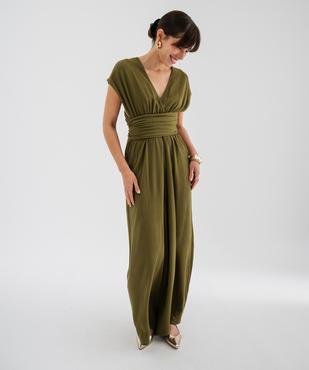 Combinaison pantalon multi-look en viscose femme vue4 - GEMO(FEMME PAP) - GEMO