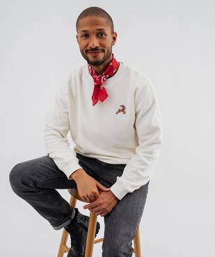 Sweat de Noël en molleton imprimé devant et dos homme vue5 - GEMO (HOMME) - GEMO