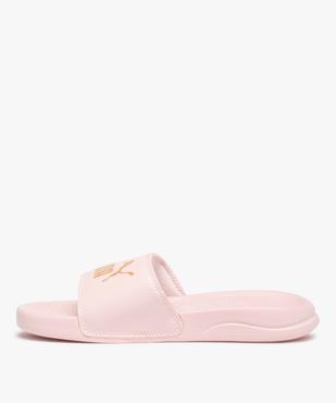 Mules de piscine femme détail métallisé Popcat 20 - Puma  vue3 - PUMA - GEMO
