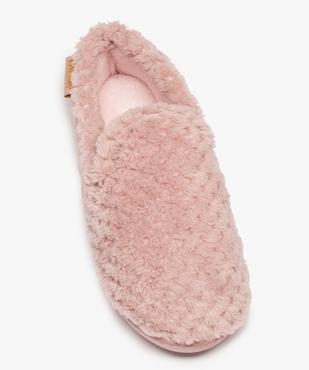 Chaussons femme mules à talon en velours - Isotoner vue5 - ISOTONER - GEMO