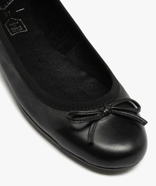 Ballerines plate dessus en cuir femme - Tanéo vue6 - TANEO - GEMO