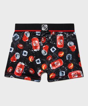 Boxer en microfibre imprimé fantaisie garçon - Freegun vue3 - FREEGUN - GEMO
