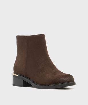 Boots à talon femme - Valentina Baldano vue2 - VALENTINA BALDA - GEMO