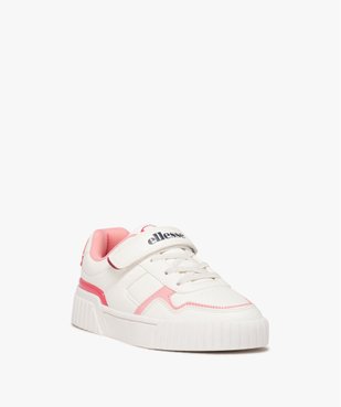 Baskets fille unies à détails colorés avec scratch - Ellesse vue2 - ELLESSE - GEMO