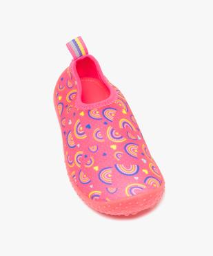 Chaussures aquatiques souples et légères fille vue5 - GEMO (PLAGE) - GEMO