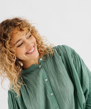 Blouse à manches longues coupe oversize femme  vue2 - GEMO(FEMME PAP) - GEMO