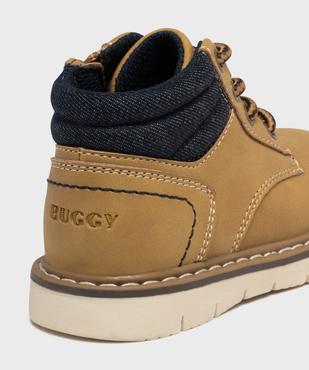 Chaussures montantes à lacets et zip bébé garçon vue6 - BUGGY - GEMO