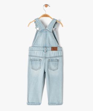 Salopette en jean bébé garçon vue3 - GEMO(BEBE DEBT) - GEMO