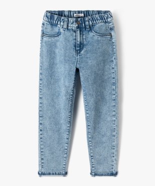 Jean coupe ballon avec taille élastique garçon vue1 - GEMO 4G GARCON - GEMO