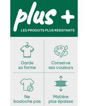 Tee-shirt manches courtes en coton uni homme vue5 - GEMO (HOMME) - GEMO