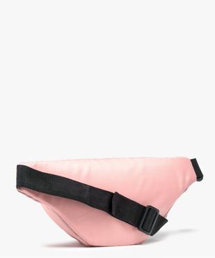 Sac banane femme en polyester recyclé vue2 - GEMO 4G FEMME - GEMO