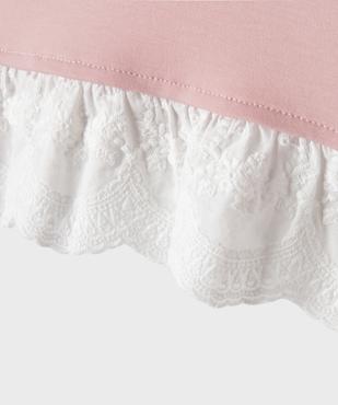 Sweat à capuche dentelle fille vue2 - GEMO (ENFANT) - GEMO