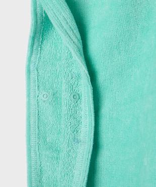 Cape de bain à capuche bébé motif monstre vue2 - GEMO 4G BEBE - GEMO