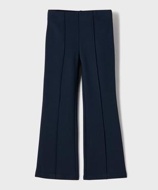 Pantalon en maille coupe flare fille vue1 - GEMO 4G FILLE - GEMO