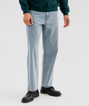 Jean straight 100% coton homme vue1 - GEMO 4G HOMME - GEMO