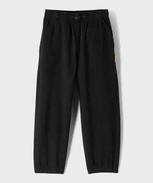 Pantalon de jogging en molleton coupe confortable et taille élastiquée garçon vue1 - GEMO 4G GARCON - GEMO