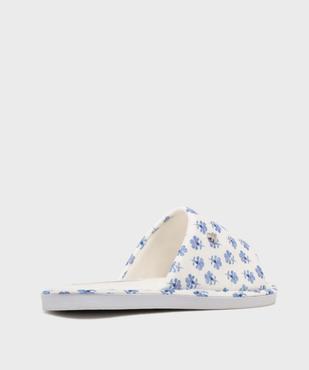 Mules ouvertes à motifs fleuris femme - LuluCastagnette vue4 - LULUCASTAGNETTE - GEMO