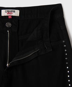 Jean super baggy avec clous sur les côtés fille - Camps United vue2 - CAMPS US - GEMO