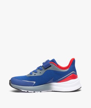 Baskets garçon en velcro style running - Fila vue3 - FILA - GEMO