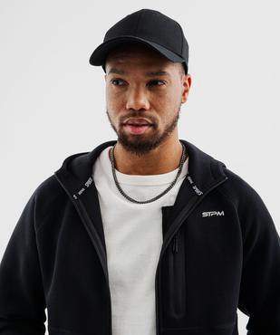 Sweat zippé à capuche spécial sport homme vue2 - GEMO (HOMME) - GEMO