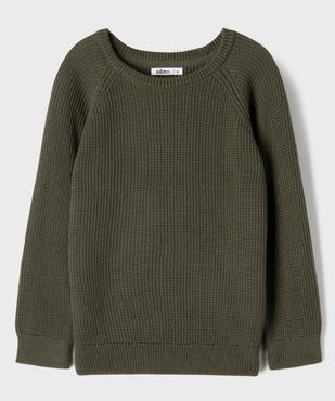Pull en maille garçon vue1 - GEMO (ENFANT) - GEMO
