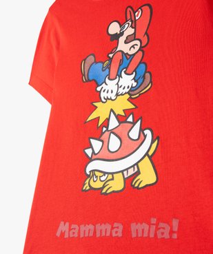 Tee-shirt à manches courtes avec motif Mario garçon - Super Mario vue2 - MARIOKART - GEMO