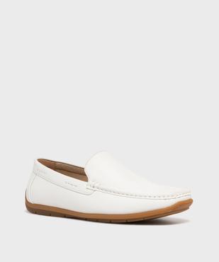 Mocassin semelle intérieure cuir homme vue2 - URBAN STEPS - GEMO