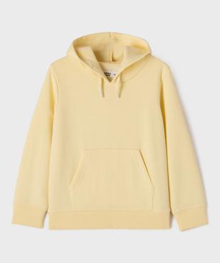 Sweat à capuche avec intérieur molletonné garçon vue2 - GEMO 4G GARCON - GEMO