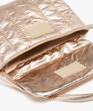 Sac besace compact et matelassé fille vue3 - GEMO (ENFANT) - GEMO
