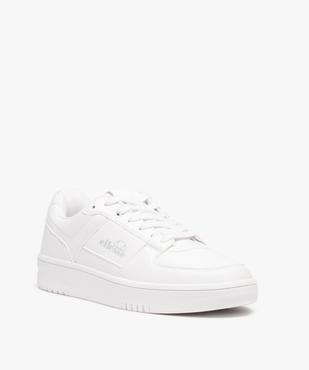 Baskets homme style tennis unies à lacets – Ellesse Mendita vue2 - ELLESSE - GEMO