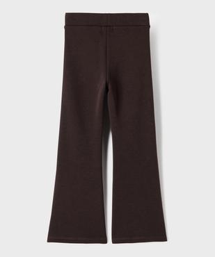 Legging avec doublure chaude coupe flare fille vue3 - GEMO (ENFANT) - GEMO