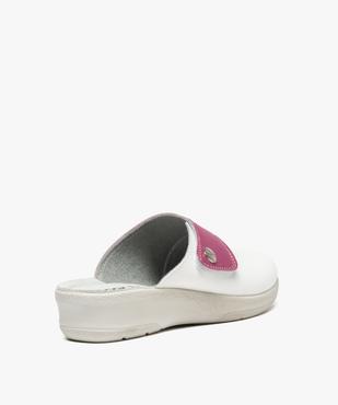 Sabots confort femme avec semelle intérieure cuir - Cloggy vue4 - GEMO (EQUIPT) - GEMO