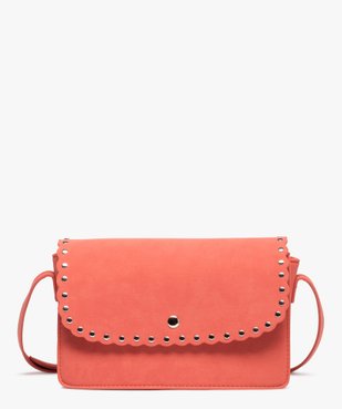 Sac femme petit format avec clous métalliques sur le rabat vue1 - GEMO (ACCESS) - GEMO