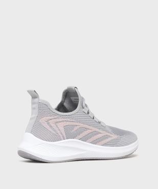 Baskets basses running en mesh à lacets femme - Valentina Baldano vue4 - VALENTINA BALDA - GEMO