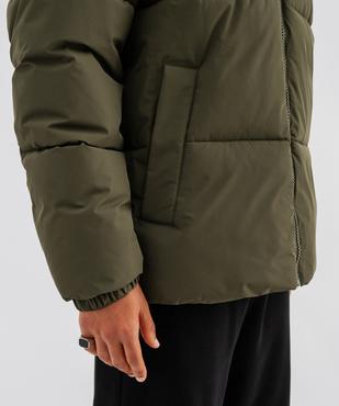 Doudoune à capuche et col montant homme vue4 - GEMO 4G HOMME - GEMO