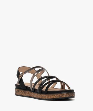 Sandales à brides sur semelle plateforme fille - Lovely Wings vue2 - LOVELY WINGS - GEMO