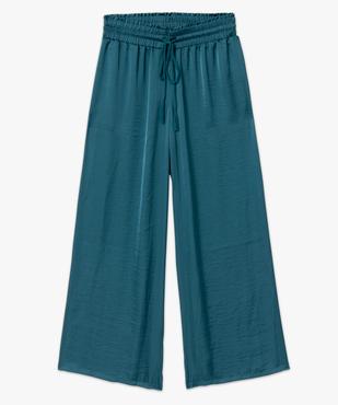 Bas de pyjama femme large et satiné vue4 - GEMO(HOMWR FEM) - GEMO