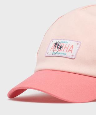 Casquette en mesh et coton avec étiquette exotique motif fille vue2 - GEMO (ACCESS) - GEMO