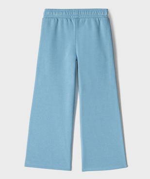 Pantalon de jogging avec bandes contrastantes fille vue5 - GEMO 4G FILLE - GEMO