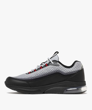 Baskets homme running en mesh renforcé avec semelle à bulle d'air vue4 - 5 MILES - GEMO
