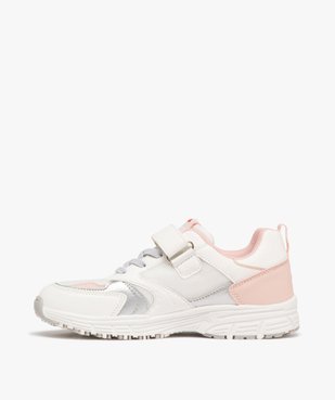 Baskets fille running bi-matières et à scratch Jervis - Ellesse vue3 - ELLESSE - GEMO