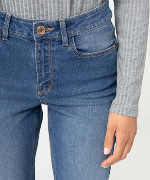 Jean femme coupe Slim taille haute – Longueur L26 vue2 - GEMO 4G FEMME - GEMO