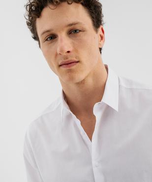 Chemise homme à manches courtes coupe Regular - Repassage facile vue7 - GEMO (HOMME) - GEMO