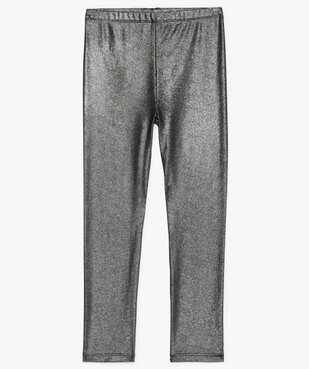 Leggings fille en maille pailletée et taille élastiquée vue2 - GEMO (ENFANT) - GEMO