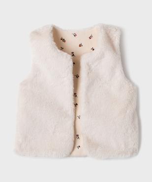 Gilet sans manches réversible fille - LuluCastagnette vue1 - LULUCASTAGNETTE - GEMO